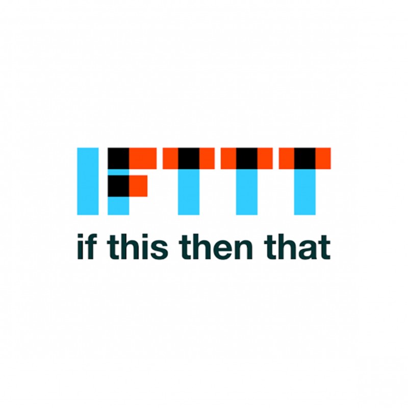 If this. IFTTT. IFTTT logo.