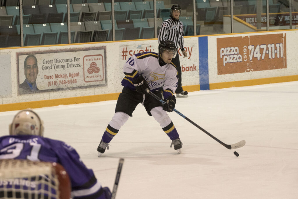 Men’s hockey loses on the road in London