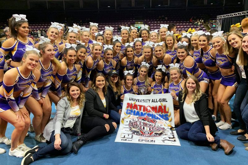 Laurier cheerleading team wins ninth national championship The Cord