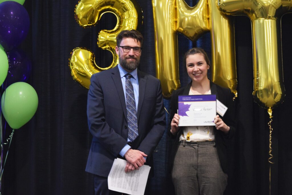 Laurier’s 3-Minute Thesis gives graduate students a chance to perfect their “elevator pitch”
