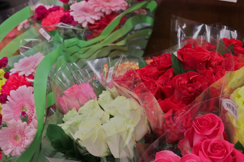 Photo of bouquets.