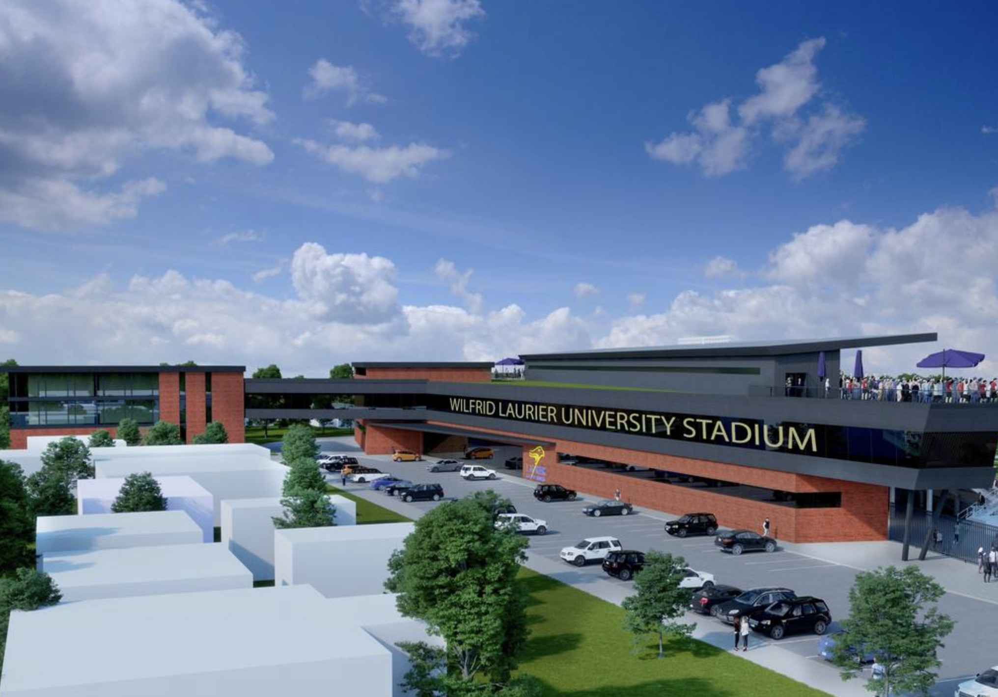 New Laurier University Stadium Mock Up