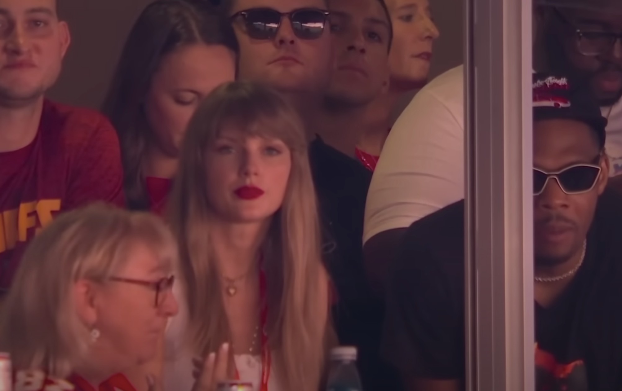 Taylor Swift at a game